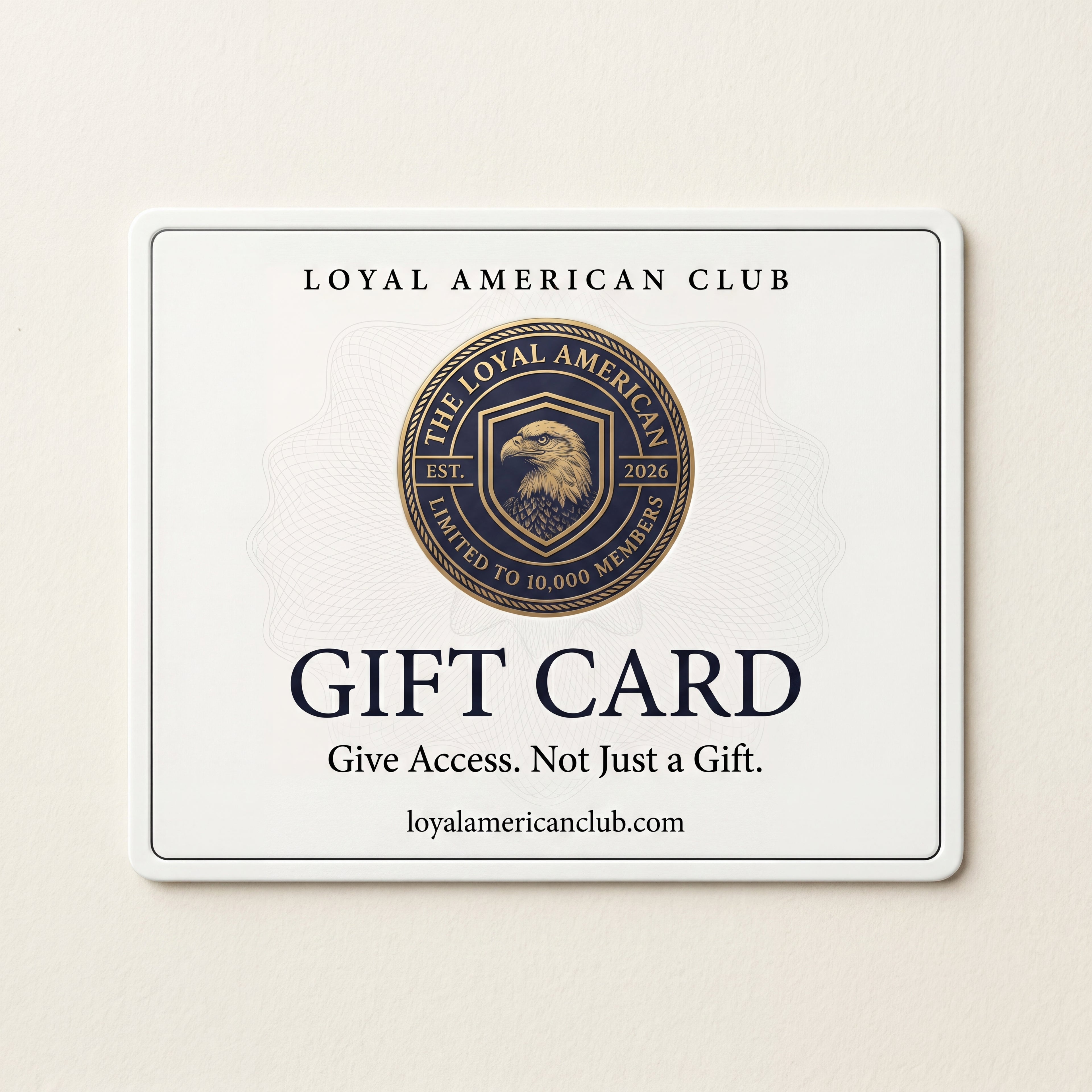 Loyal American Gift Card (1 Year Membership)