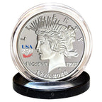 America's 250th Anniversary Peace Dollar Nickel Silver Proof Coin